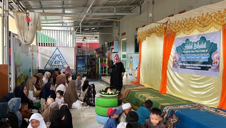 Pentas Seni Anak, Warnai Halalbihalal 1446 H PAUD Terpadu Al-Furqan