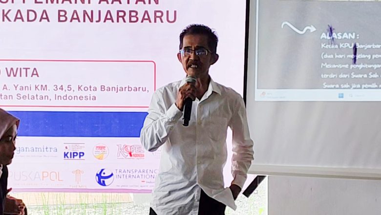 GMPD ; Dukung Seluruh Upaya dan Perjuangan Masyarakat Banjarbaru Dalam Rangka Menegakkan Demokrasi Politik Uang