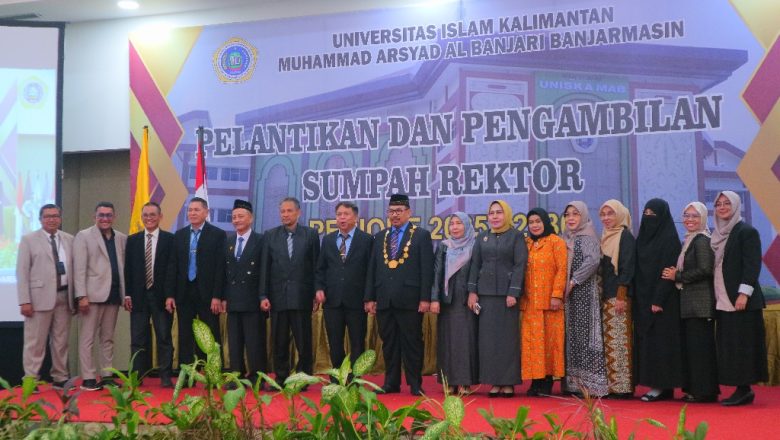 Pelantikan Rektor Baru UNISKA MAB Banjarmasin