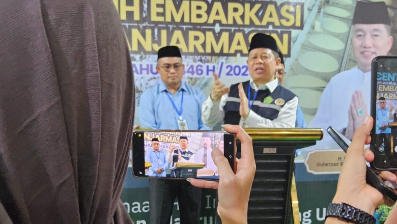 Keberangkatan Jemaah Haji Embarkasi Banjarmasin Dibagi Dua Gelombang