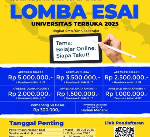 Lomba Esai Dimulai, UT Banjarmasin Dorong Siswa Buktikan Kemampuan Terbaik