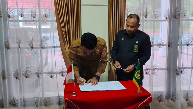 Nota Kesepakatan Layanan Pencatatan Perubahan Nama Bagi Masyarakat Kabulaten Banjar