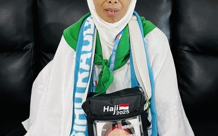 Masih Sehat Bugar Diusia 92 Tahun, Jemaah Haji Tertua se Kalsel Berangkat Haji Bersama Kloter BDJ 12
