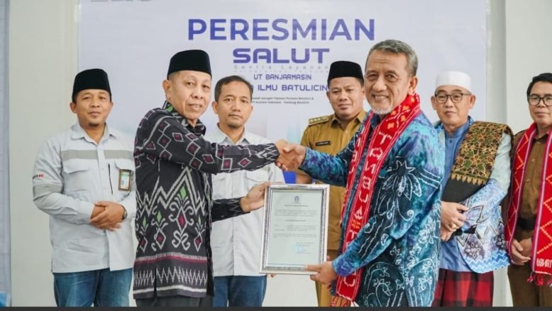 Kolaborasi UT Banjarmasin Dengan PT Arutmin Indonesia Tambang Batulicin, Hadirkan Salut Bina Ilmu Community Centre