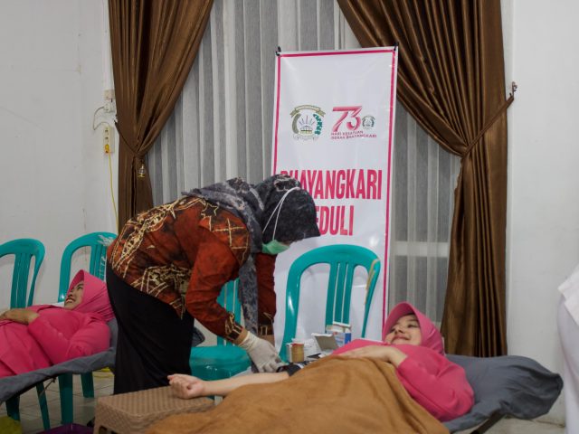Polres Batola Gelar Bakti Sosial Donor Darah Dalam Rangka Hari Bhayangkara ke-79