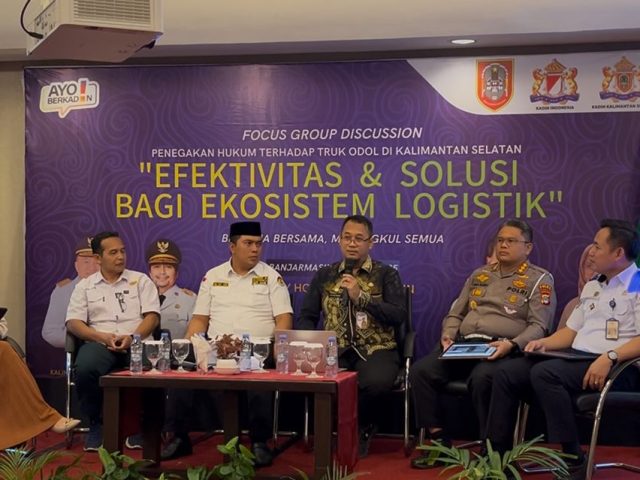 Sebelum Zero ODOL Diterapkan, Kadin Kalsel Gelar FGD untuk Mencari Solusi Bersama