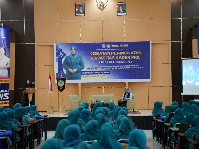 TP PKK Banjar Dorong Penguatan Kelembagaan dan Ekonomi Desa Lewat Pelatihan Kader