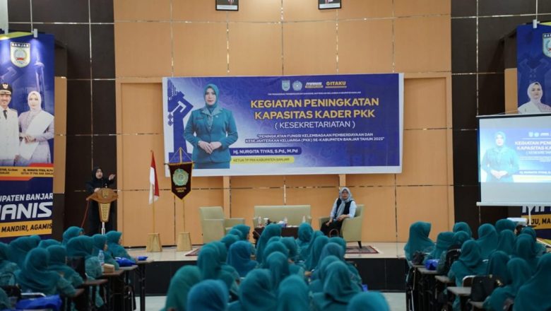 TP PKK Banjar Dorong Penguatan Kelembagaan dan Ekonomi Desa Lewat Pelatihan Kader