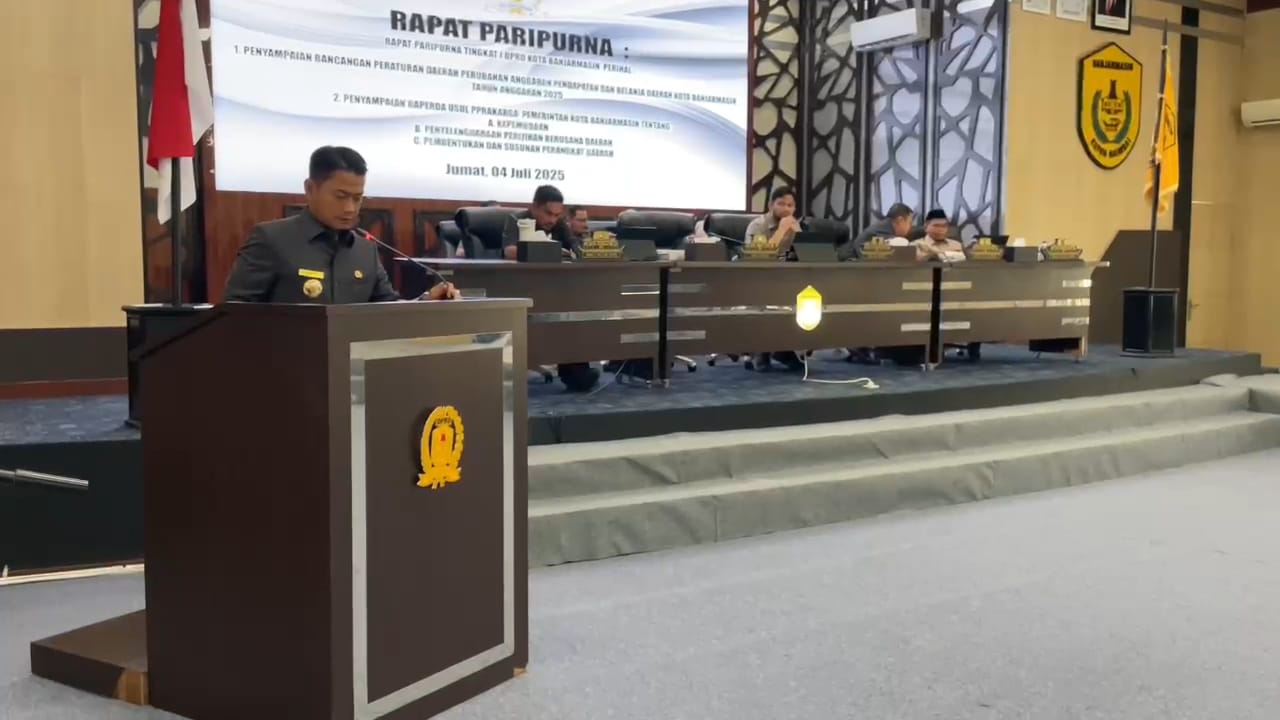 DPRD Banjarmasin setujui 3 RAPERDA prakarsa Pemerintah Kota