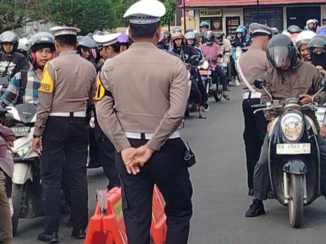 Satlantas Banjarbaru Temukan Pelanggaran Anak di Bawah Umur dalam Operasi Patuh Intan 2025