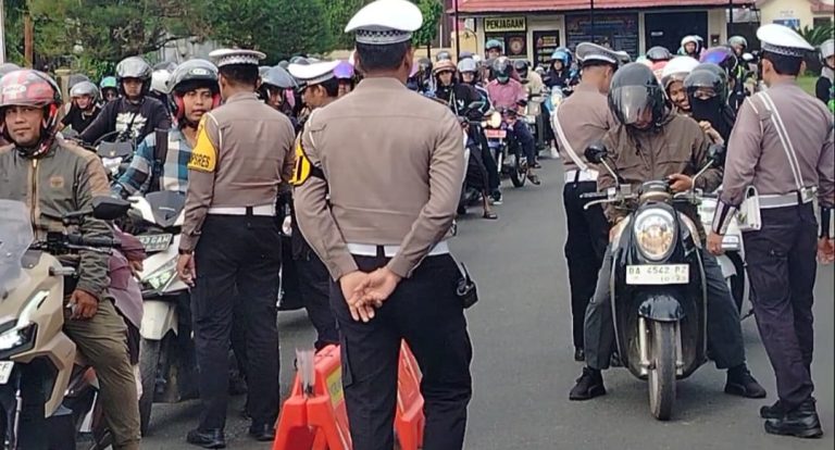 Satlantas Banjarbaru Temukan Pelanggaran Anak di Bawah Umur dalam Operasi Patuh Intan 2025