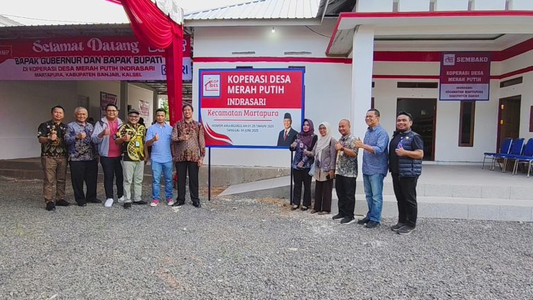 Kabupaten Banjar Jadi Pusat Peluncuran Koperasi Desa dan Kelurahan Merah Putih di Kalimantan Selatan Pada 21 Juli 2025