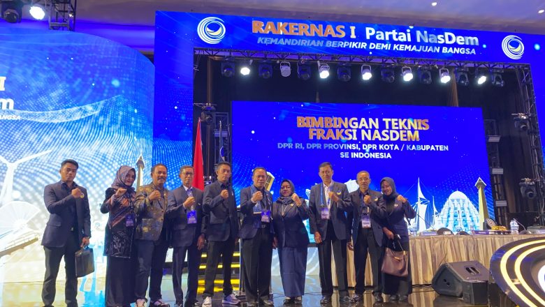 DPD NasDem Barito Kuala Hadiri Rakernas I Partai NasDem di Makassar, Dipimpin Langsung H. Jahrian