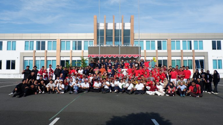 Bandara Internasional Syamsudin Noor Gelorakan Semangat Kemerdekaan Lewat Rangkaian Kegiatan Meriah