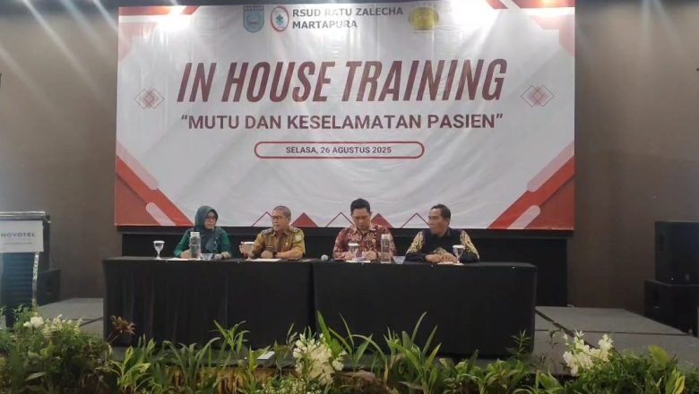 RSUD Ratu Zalecha Martapura Gelar Pelatihan Peningkatan Mutu Layanan dan Keselamatan Pasien