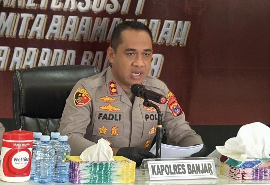 Polres Banjar Imbau Masyarakat Jaga Kondusifitas Jelang Aksi Unjuk Rasa