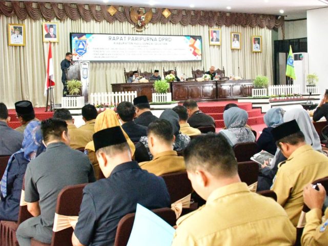 RAPAT PARIPURNA DPRD HSS BAHAS RAPBD 2026 DAN RANPERDA PENGELOLAAN LINGKUNGAN HIDUP