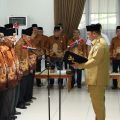 Bupati Batola H.Bahrul Ilmi Kukuhkan Pengurus PWRI Periode 2025-2030‎