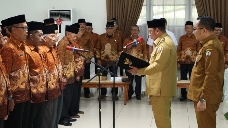 Bupati Batola H.Bahrul Ilmi Kukuhkan Pengurus PWRI Periode 2025-2030‎