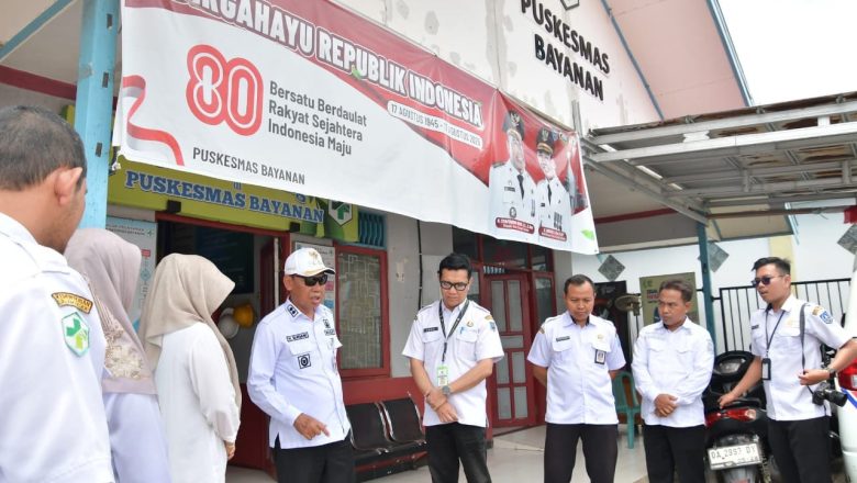 Wakil Bupati H.Suriani Monitoring Pembangunan di Wilayah Daha