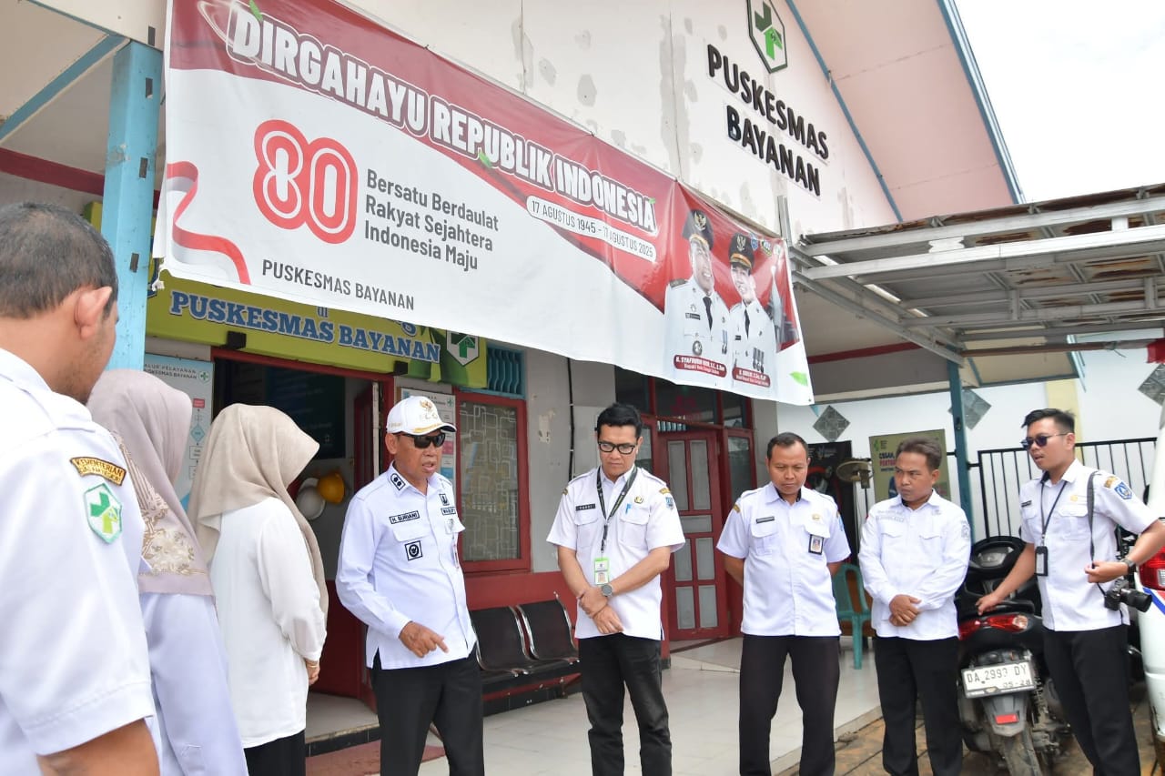 Wakil Bupati H.Suriani Monitoring Pembangunan di Wilayah Daha