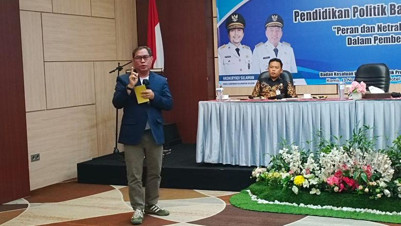 PWI Kalsel–Kesbangpol Gelar Pendidikan Politik: Tekankan Netralitas Media di Tahun Politik
