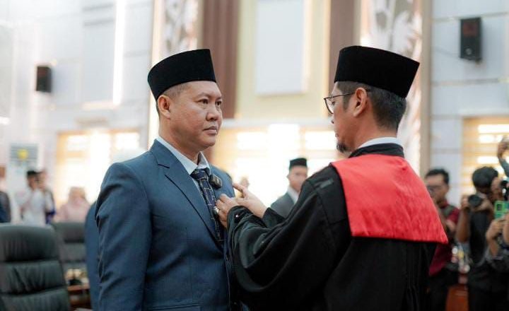 Saiful Arif Dilantik sebagai Wakil Ketua II DPRD Balangan Sisa Masa Jabatan 2024–2029