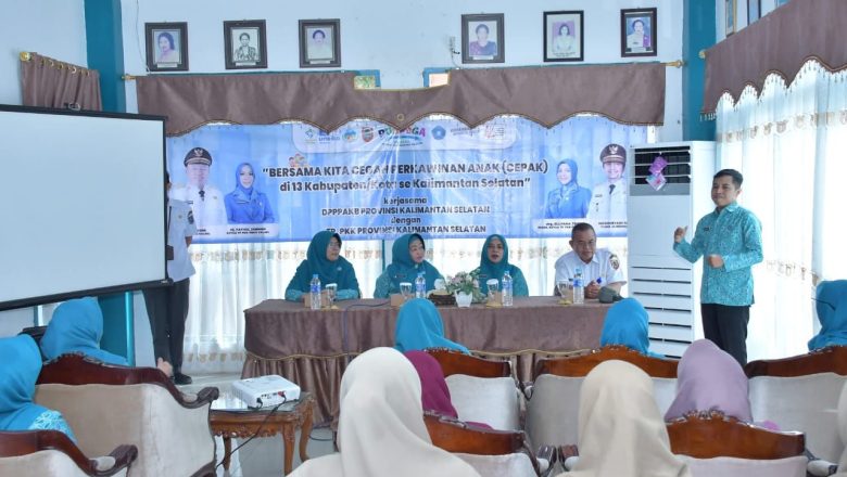 TP PKK Kab HSS Gelar Sosialisasi Cegah Perkawinan Anak Dibawah Umur