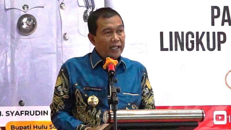 LAUNCHING GEBRAK HSS RESMI DILUNCURKAN BUPATI HSS