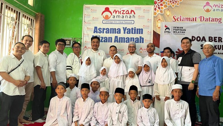 HUT ke-11, DPW PSI Kalsel Berbagi di Panti Asuhan Mizan Amanah