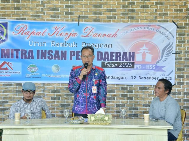 MIPD HSS Gelar Rakerda 2025, Perkuat Sinergi Pemerintah dan Insan Pers