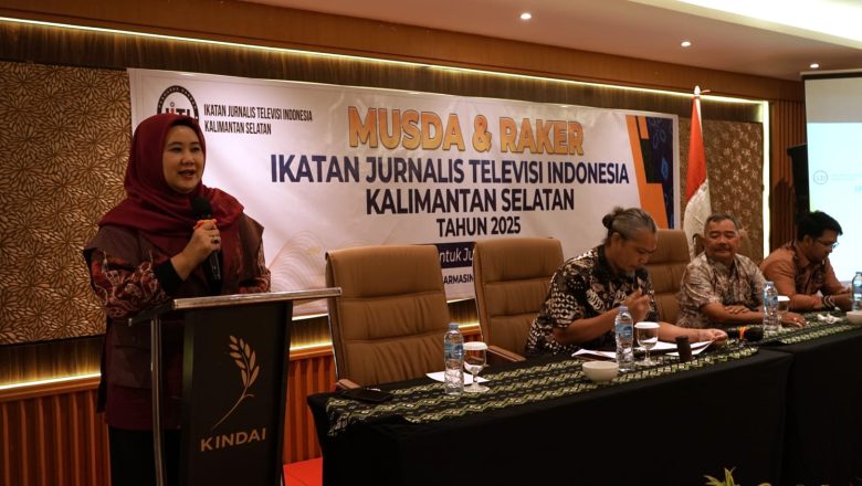 Dina Qomariah Kembali Pimpin IJTI Kalsel Periode 2025–2029