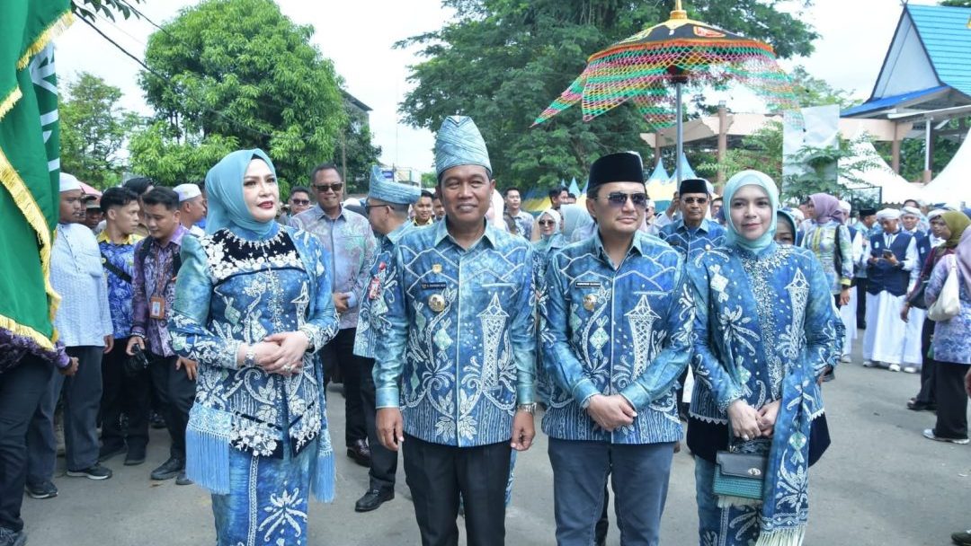 WAKIL GUBERNUR H.HASNURYADI HADIRI PUNCAK PERINGATAN HARI JADI KAB HSS KE -75