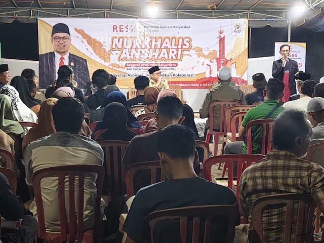 Nurkhalis Anshari Serap Aspirasi Tiga Generasi Warga Sungai Besar Banjarbaru