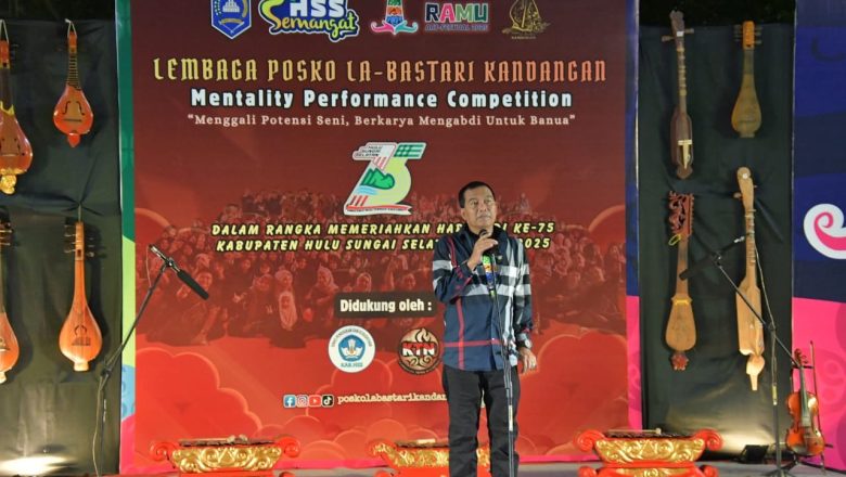 MENTALITY PERFORMANCE RAMU ART FESTIVAL 2025 Resmi di Buka Bupati HSS