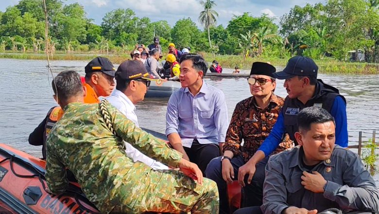 Wapres Gibran Tinjau Pengungsian Banjir di Kabupaten Banjar, Pastikan Perlindungan Kelompok Rentan