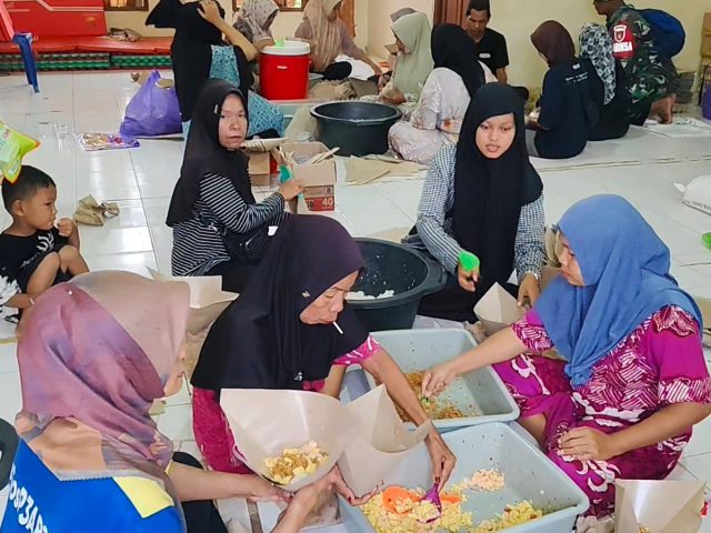 Dinsos Banjar Operasikan Dapur Umum Sejak Tanggap Darurat Banjir, Layani Ribuan Warga Terdampak