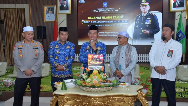 Bupati Syafrudin Noor Hadiri Peringatan Isra Mi’raj Nabi Muhammad SAW di Pendopo HSS