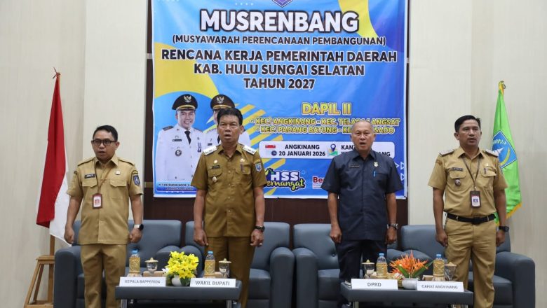 Musrenbang Dapil II HSS di Angkinang Bahas Prioritas Pembangunan 2027