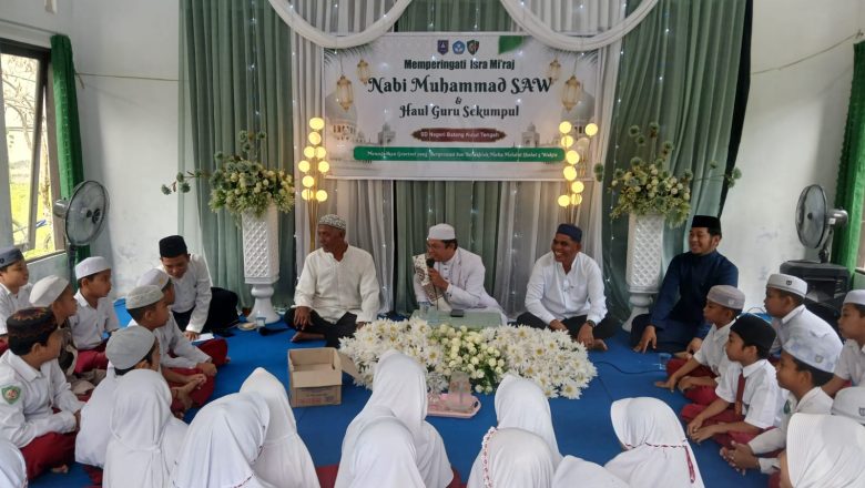 SDN Batang Kulur Tengah Gelar Peringatan Isra Mi’raj Nabi Muhammad SAW