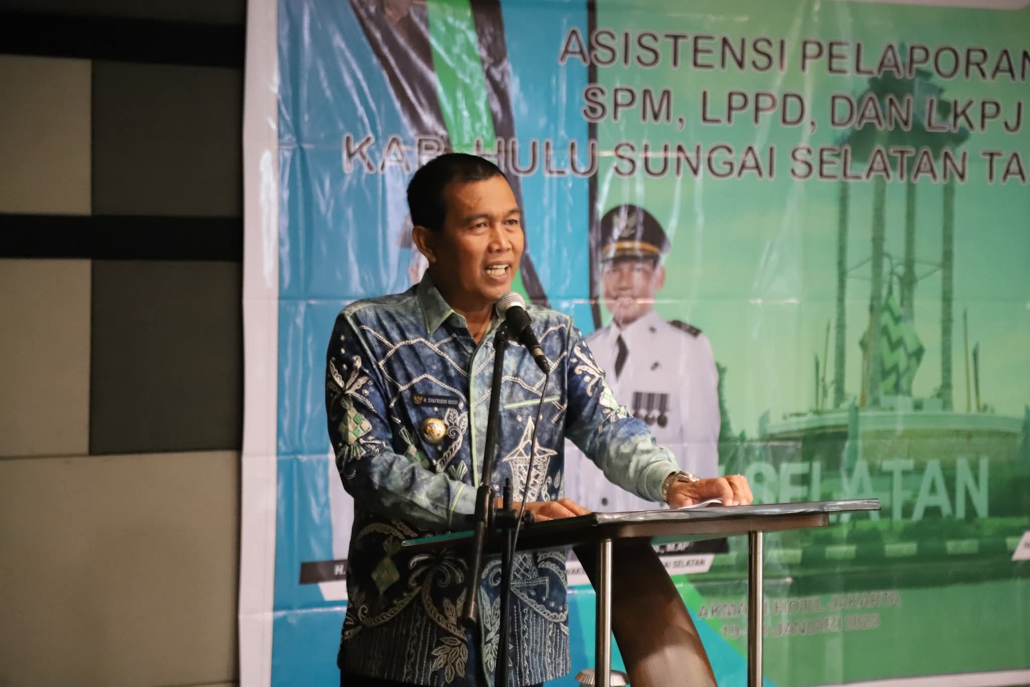Bupati HSS Tekankan Akurasi dan Dampak Program Saat Membuka Asistensi SPM, LPPD, dan LKPJ