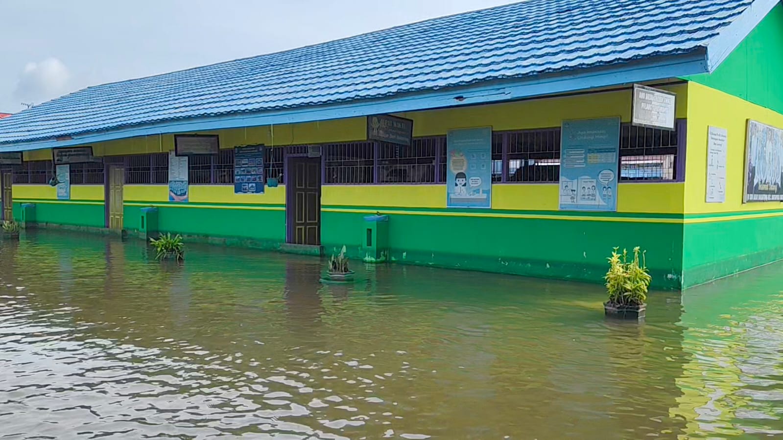 Disdik Data dan Klasifikasikan Kerusakan 117 Sekolah Terdampak Banjir di Kabupaten Banjar