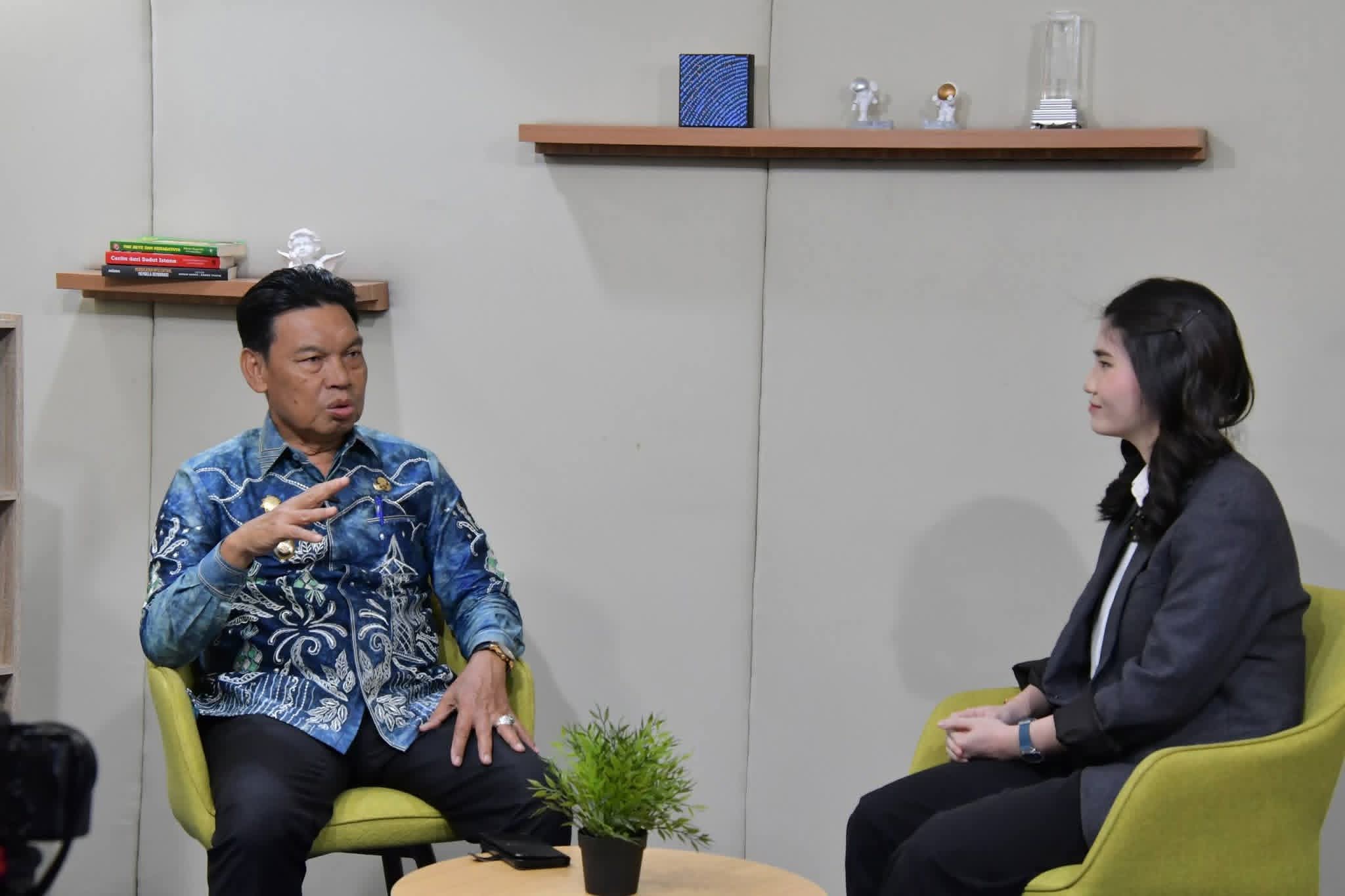 Wabup HSS Paparkan Capaian dan Strategi Pembangunan di Program “Nusa Raya”