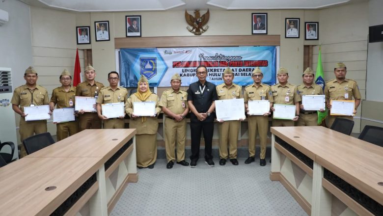 Setda HSS Perkuat Komitmen Kinerja dan Integritas lewat Penandatanganan PK 2026