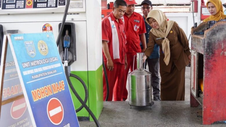 DKUMPP Banjar Pastikan Akurasi Pompa BBM Lewat Tera Ulang Perdana 2026
