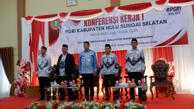 Konferensi Kerja I PGRI HSS Jadi Momentum Perkuat Kualitas dan Martabat Guru