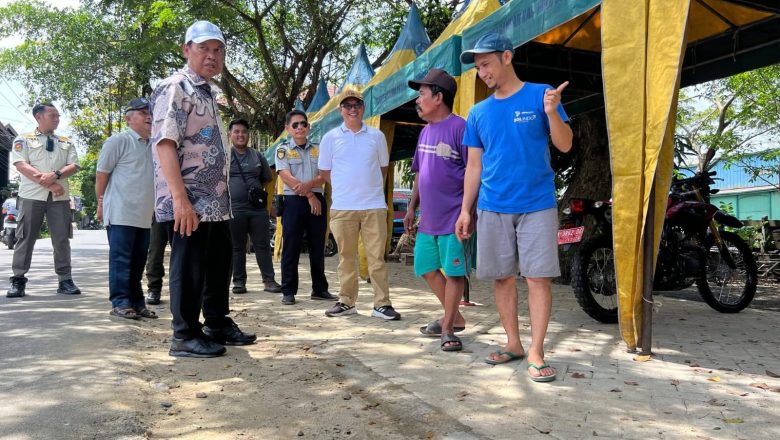 Pastikan Tertib dan Nyaman, Wabup HSS Cek Lokasi Pasar Ramadan Wilayah Daha