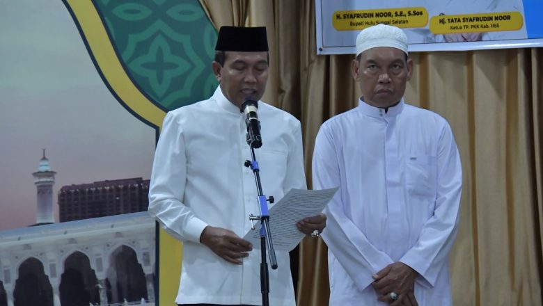 Bupati dan Wakil Bupati HSS Ajak Warga Perkuat Amal dan Persatuan di Satu Tahun Kepemimpinan
