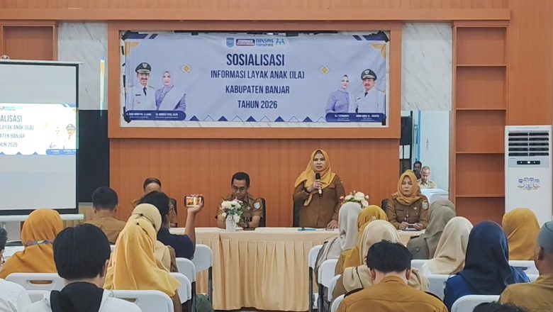 Perkuat Pilar Media dalam KLA, Dinsos P3AP2KB Banjar Gelar Sosialisasi Informasi Layak Anak