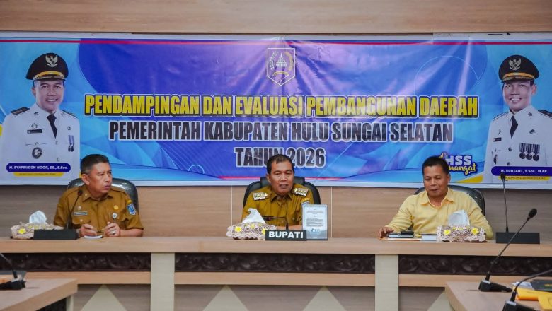 Bupati HSS Dorong Infrastruktur, Ekonomi, dan SDM Jadi Fokus Evaluasi Pembangunan